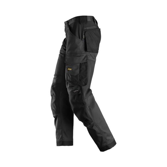 Snickers 6351 Allroundwork Trousers Black, Loose Fit, Size US 42/30 NEW - Picture 3 of 4